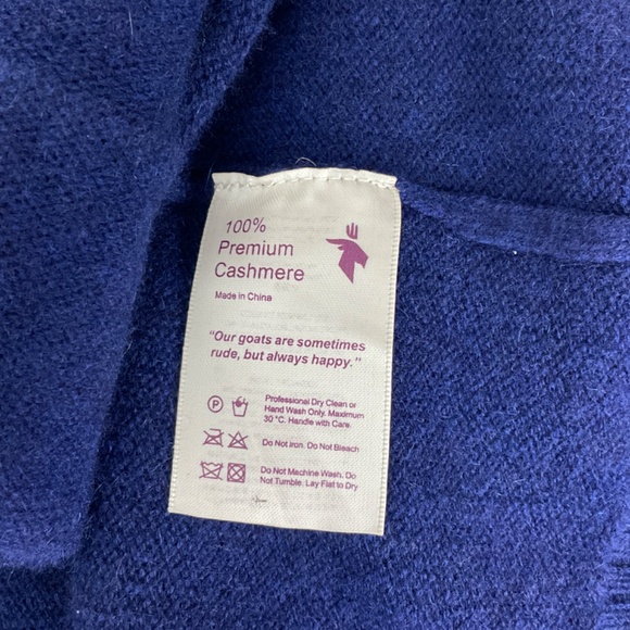 State Cashmere Open Front Long Cardigan with Pockets - Picture 9 of 12